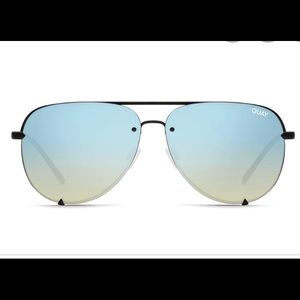 Quay High Key blue/grey limited edition sunnies